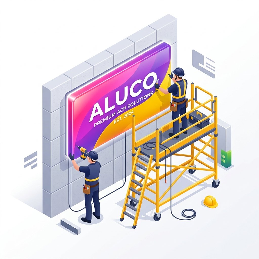 ACP Signage Vector