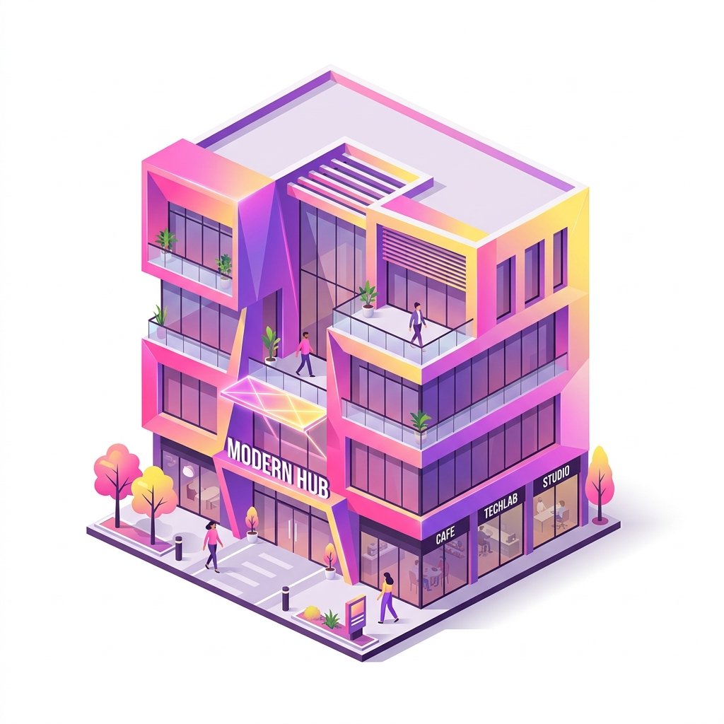Building Elevation Vector